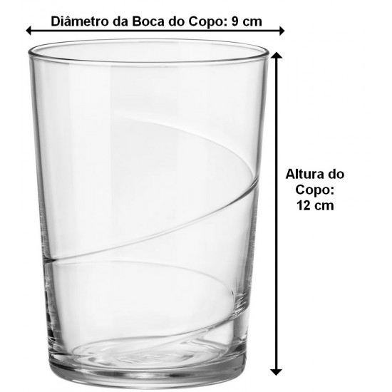 Copo 500ml Bodeguita Gin Fizz Em Vidro Bormioli Luigi